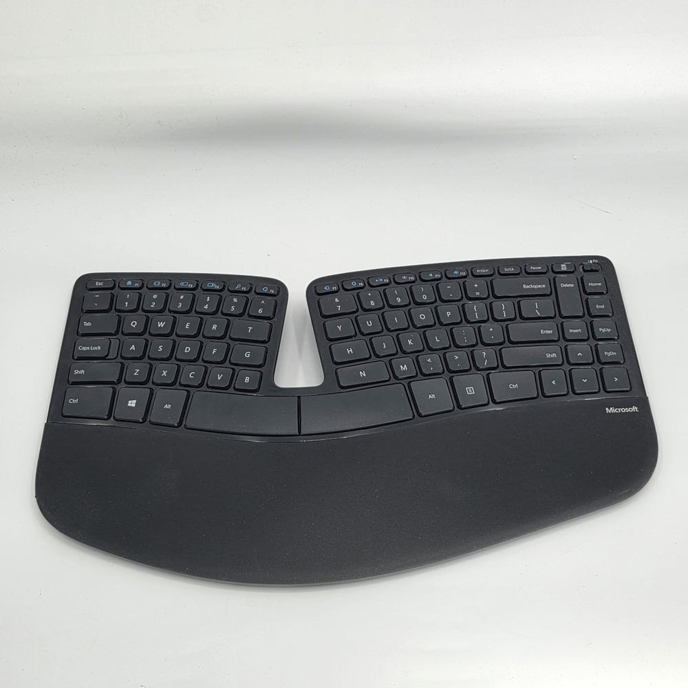 Microsoft 1559 Sculpt Ergonomic Wireless Keyboard Black No Dongle